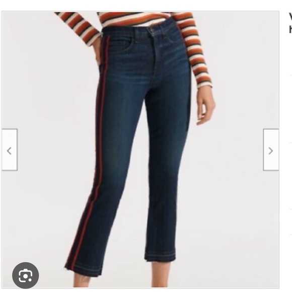 Veronica Beard Carolyn High Rise Baby Boot Jeans - Picture 7 of 10